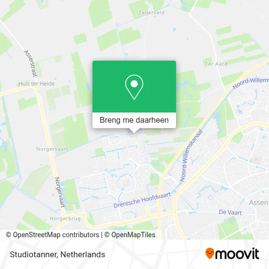 Studiotanner kaart