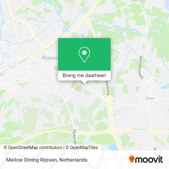 Mellow Dining Rijssen kaart