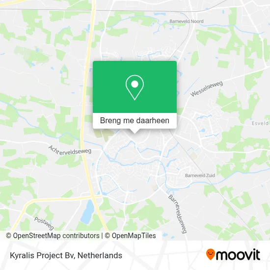 Kyralis Project Bv kaart