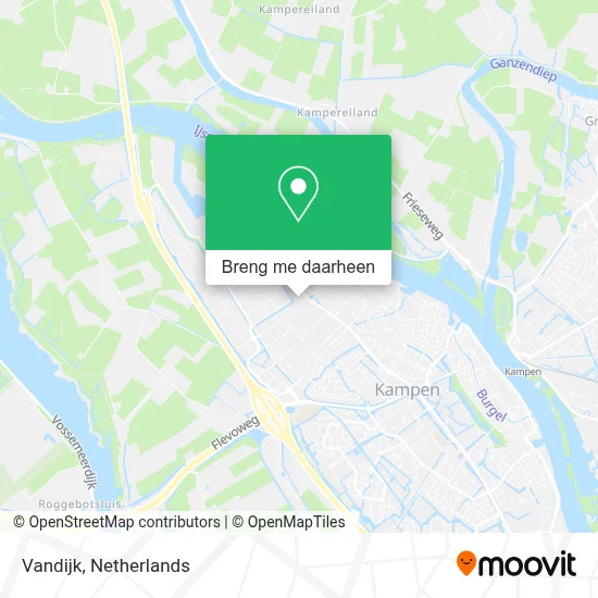 Vandijk kaart