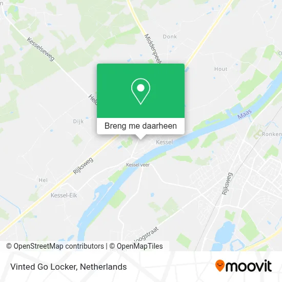 Vinted Go Locker kaart