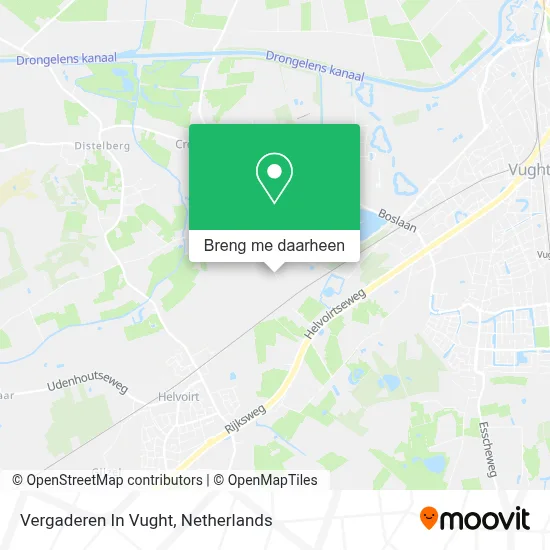 Vergaderen In Vught kaart