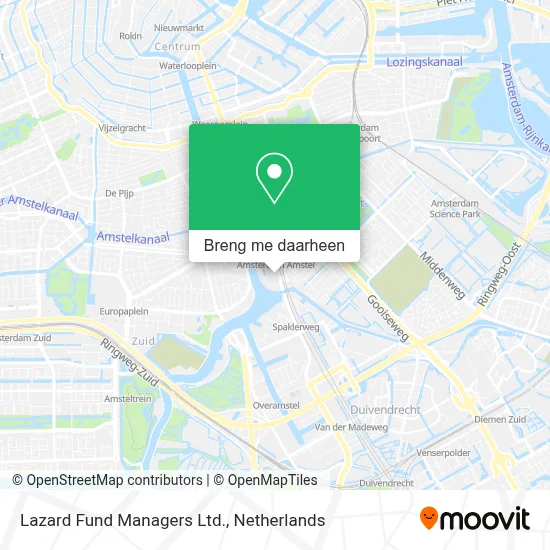 Lazard Fund Managers Ltd. kaart