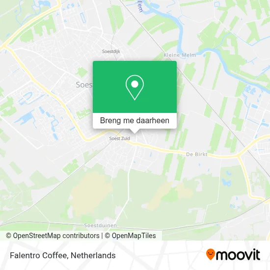 Falentro Coffee kaart