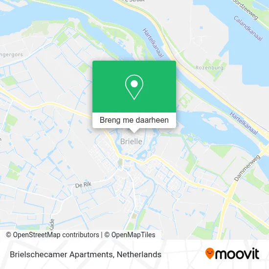 Brielschecamer Apartments kaart