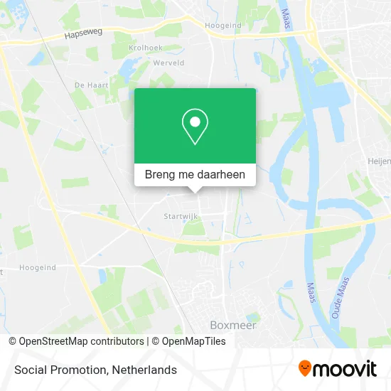 Social Promotion kaart