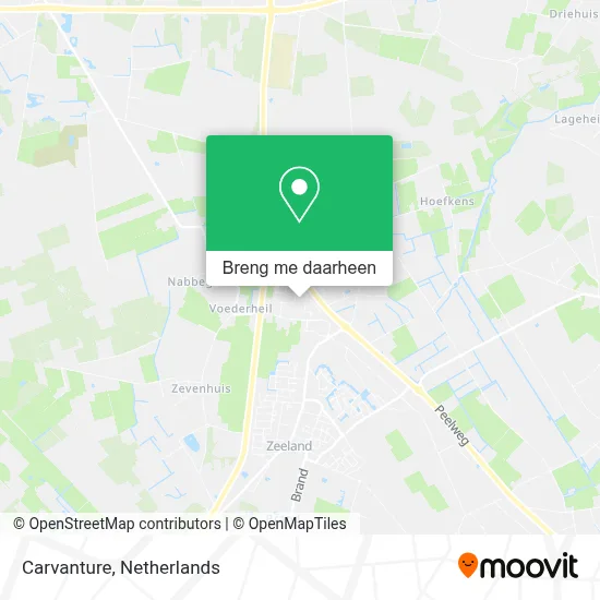 Carvanture kaart