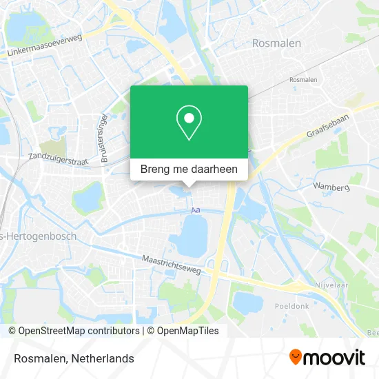 Rosmalen kaart