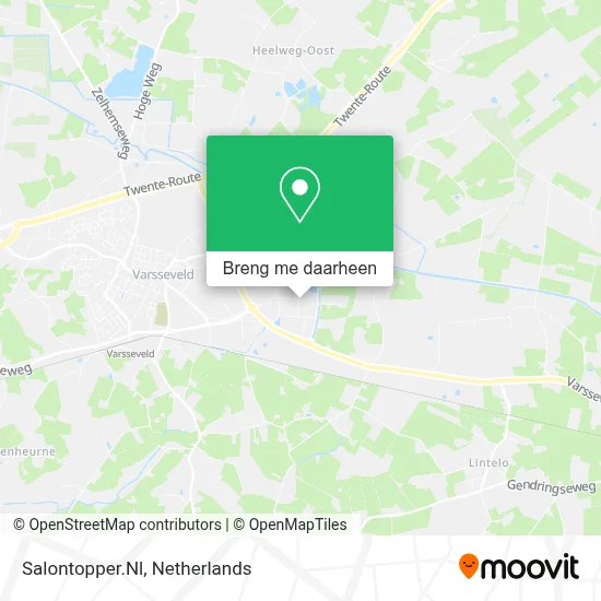 Salontopper.Nl kaart