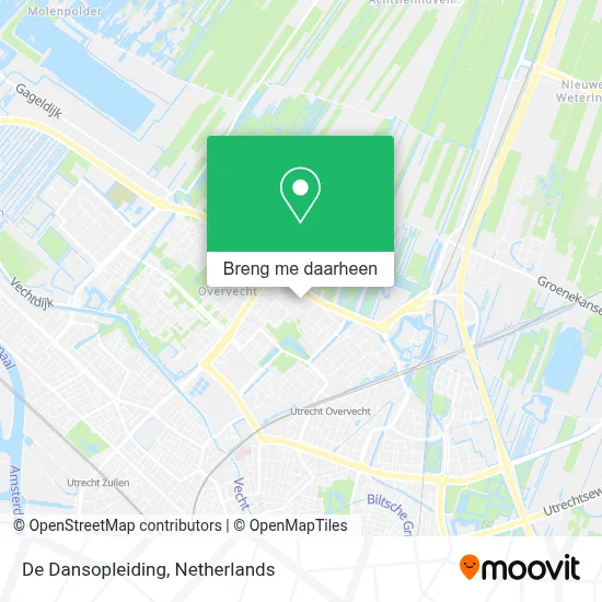 De Dansopleiding kaart