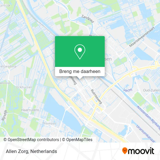 Allen Zorg kaart