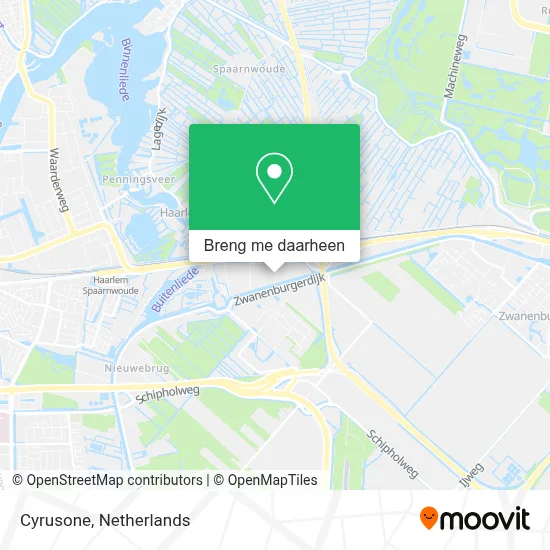 Cyrusone kaart