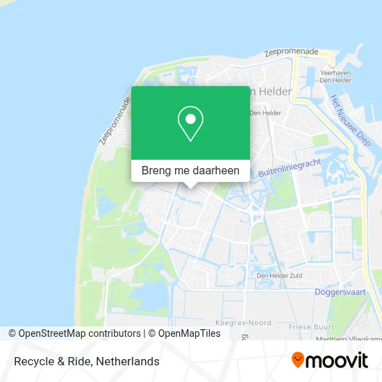 Recycle & Ride kaart