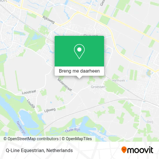 Q-Line Equestrian kaart