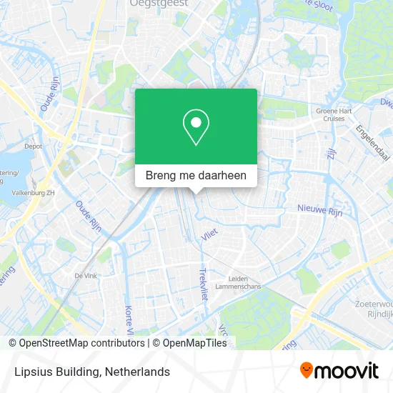 Lipsius Building kaart