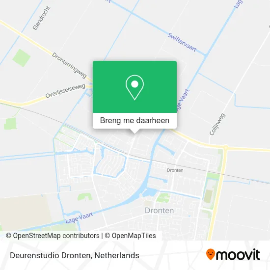 Deurenstudio Dronten kaart