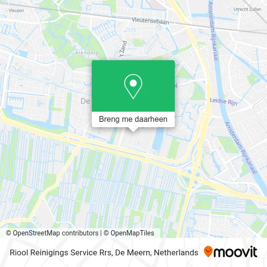 Riool Reinigings Service Rrs, De Meern kaart