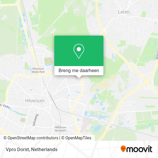 Vpro Dorst kaart