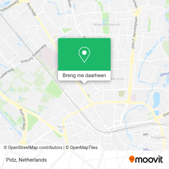 Pidz kaart