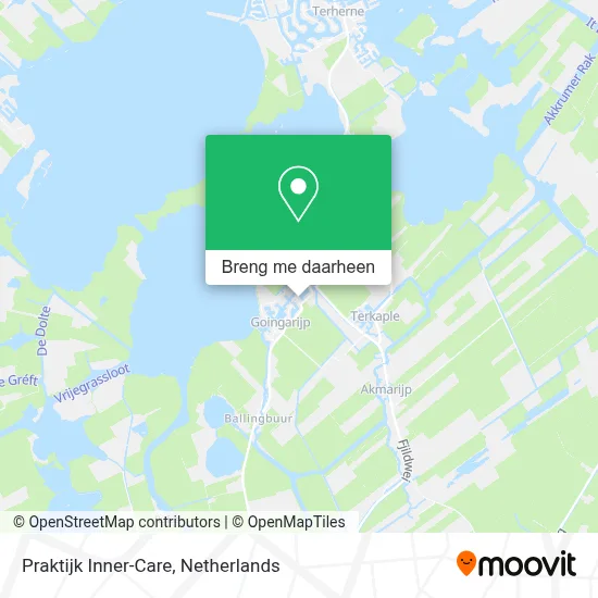 Praktijk Inner-Care kaart