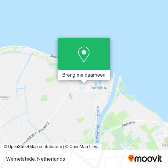 Wemelstede kaart