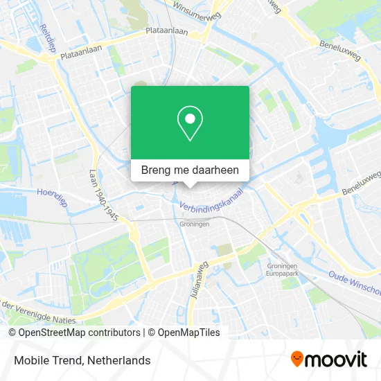 Mobile Trend kaart