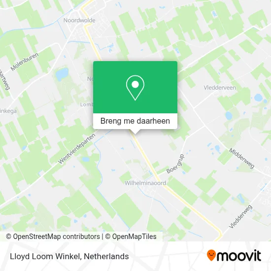 Lloyd Loom Winkel kaart