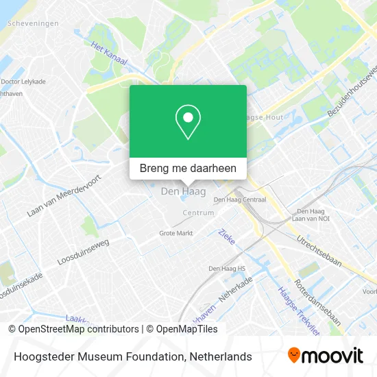 Hoogsteder Museum Foundation kaart