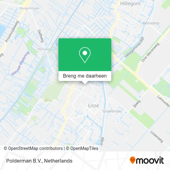 Polderman B.V. kaart