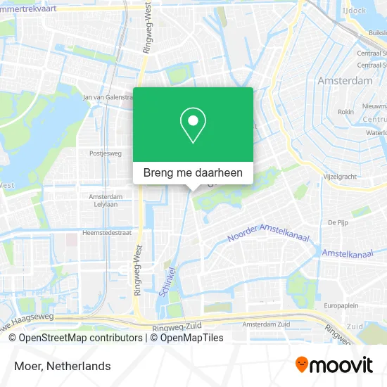 Moer kaart