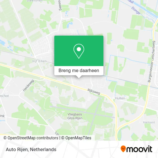Auto Rijen kaart