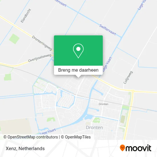 Xenz kaart