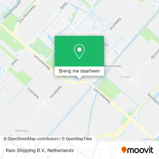 Ralo Shipping B.V. kaart