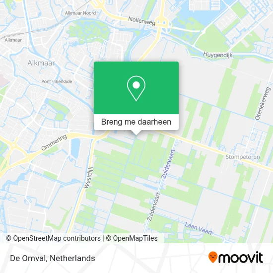 De Omval kaart