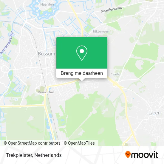 Trekpleister kaart