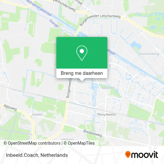 Inbeeld.Coach kaart