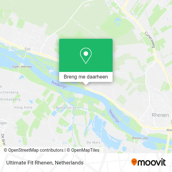 Ultimate Fit Rhenen kaart