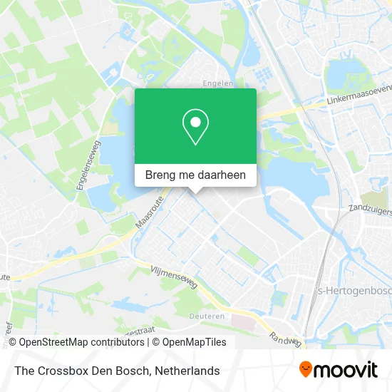 The Crossbox Den Bosch kaart
