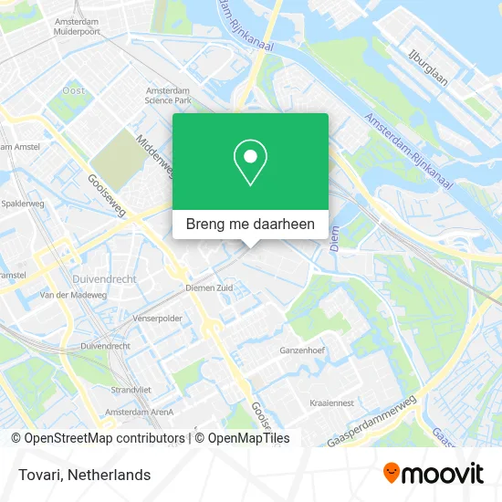 Tovari kaart
