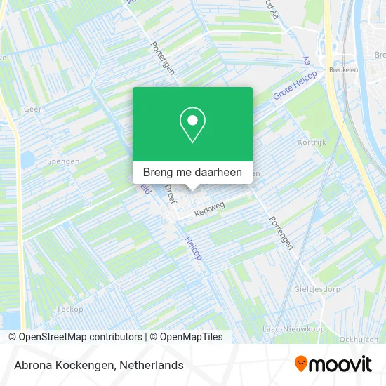 Abrona Kockengen kaart