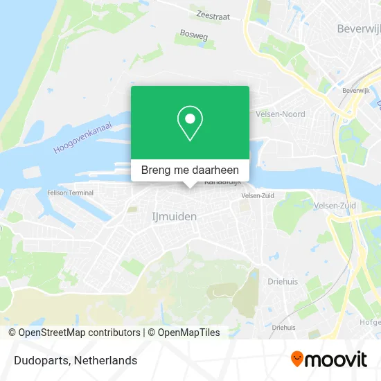 Dudoparts kaart