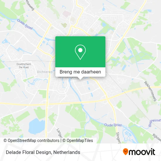 Delade Floral Design kaart