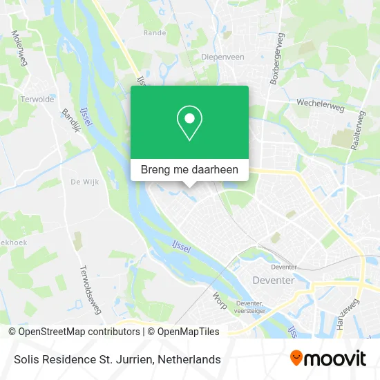 Solis Residence St. Jurrien kaart