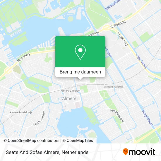 Seats And Sofas Almere kaart