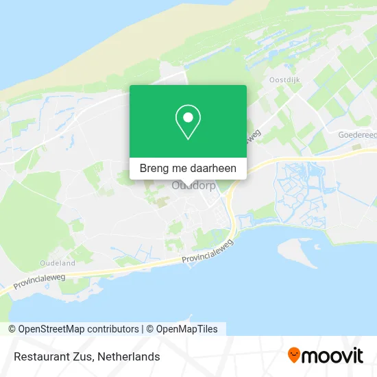 Restaurant Zus kaart