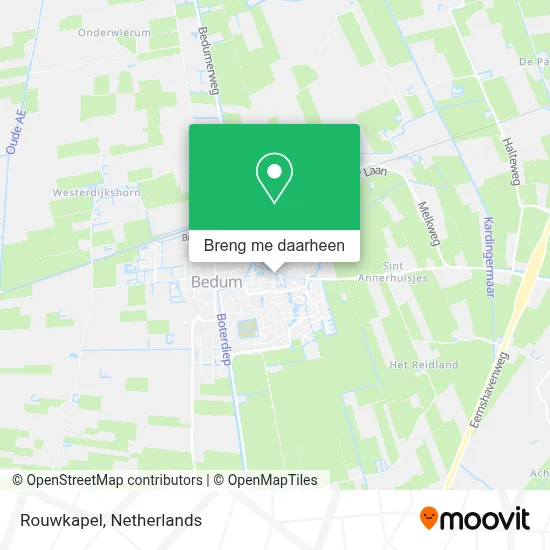 Rouwkapel kaart