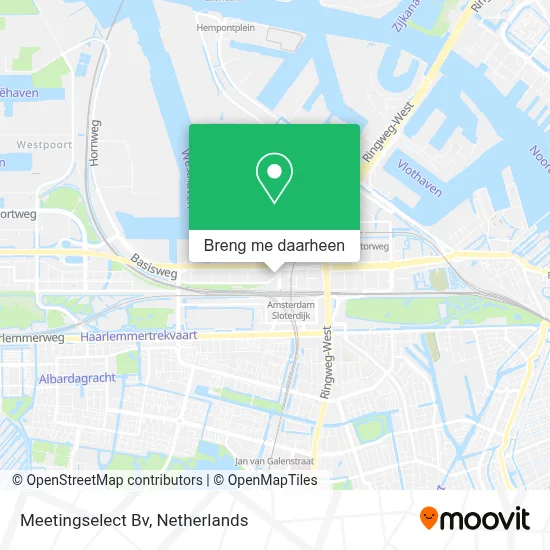 Meetingselect Bv kaart