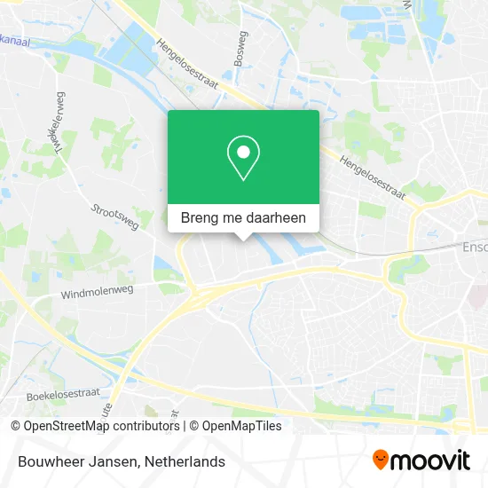 Bouwheer Jansen kaart