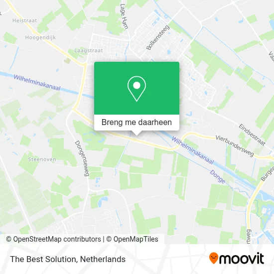 The Best Solution kaart