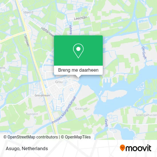 Asugo kaart